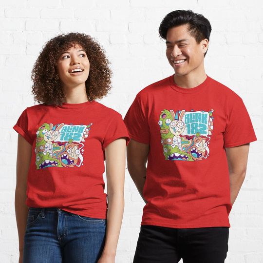 Rabbit and Friends Classic T-Shirt, B182 Band Shirt, Music Casual Short Sleeve Shirt, Gift for Fan, Music Merch