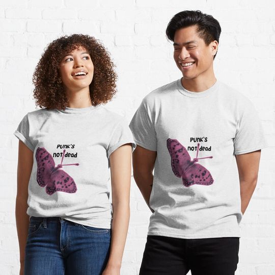 Punk's Not Dead Classic T-Shirt, B182 Band Shirt, Music Casual Short Sleeve Shirt, Gift for Fan, Music Merch