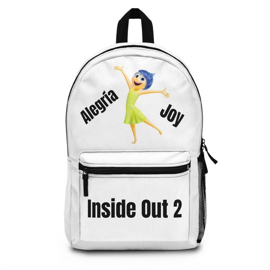 Backpack Joy Inside Out 2, Inside Out School bag, Gift Inside Out Gift Book Bag School Bag