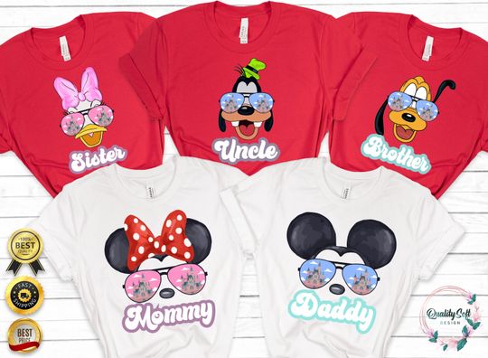 Disney Shirts, Disney Family Shirts, Custom Disney Family Vacation Shirt, Family Trip Shirt, Personalized Family Best Day Ever