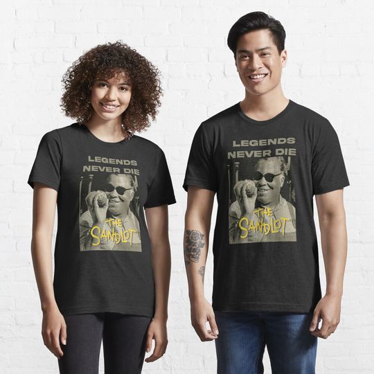 Boys 6-20 The Sandlot Legends Never Die T-Shirt, Movie Casual Cotton Short Sleeve Shirt, Gift for Fans, Movie Merch