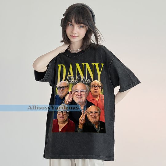 Danny DeVito Vintage T-Shirt, Cornerback Homage Graphic Unisex Short Sleeve, Bootleg Retro 90's Fans Washed Shirt Gift