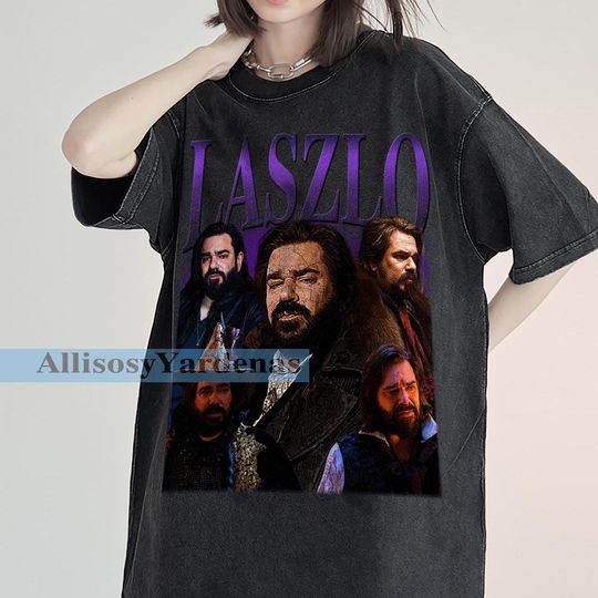 Laszlo Vintage T-Shirt, Cornerback Homage Graphic Unisex Short  Sleeve, Bootleg Retro 90's Fans Washed Shirt Gift