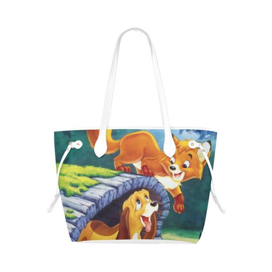 Fox and the Hound Canvas Purse | Fox and the Hound Tote | Disney Purse | Disney Tote Bag | Disneyland Purse | Disney Dogs Purse |