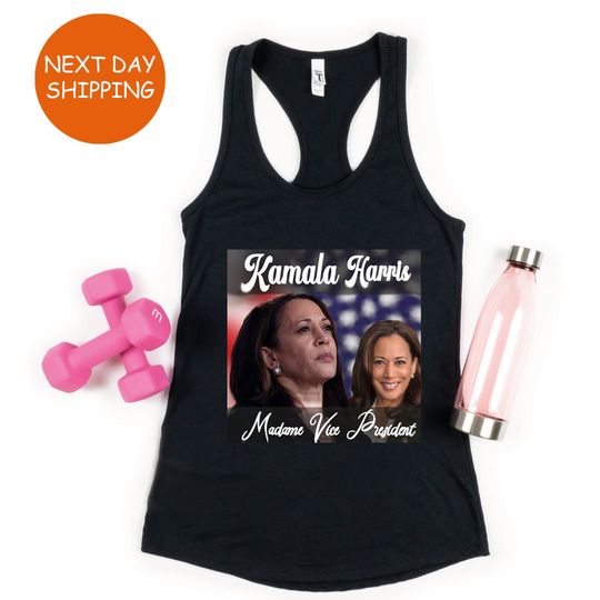 Kamala Harris President Tank Top, Only First Black President For Tank Top, Women's Power, Girl Power, Kamala Harris President 2024 Tank Top