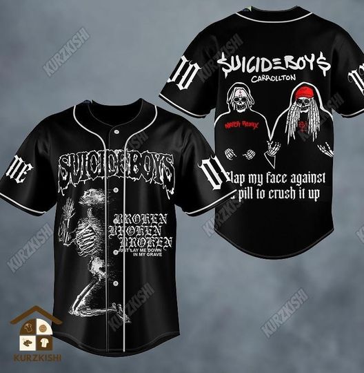 Suicideboys Baseball Jersey, Suicideboys Jersey Shirt, Suicideboys Jersey, Suicideboys Tshirt, Personalized Shirt, Suicideboys Merch Sh