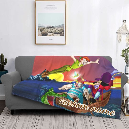 Blanket Disney Peter Pan Tapestry  Blankets Birthday Gift