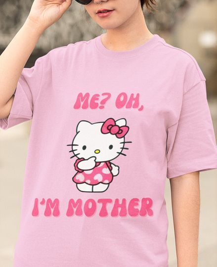 Hello Kitty Shirt | Shirts That Go Hard Meme Shirt Sanrio Gift for Her Street Style T-Shirt Trendy Shirt Gen Z Humor Oddly Specific Shirt