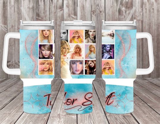 Pop Music Tumblers 40 oz With Handle, Back To School Gift