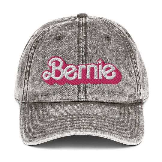 Bernie Embroidered Vintage Cotton Twill Cap Hat | Bernie Sanders for President