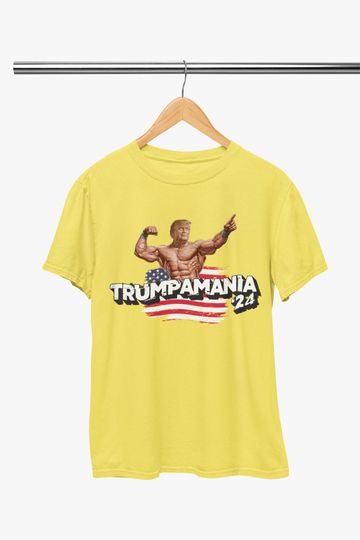 Trumpamania Hulk Hogan Style Shirt, Election 2024 Trump That's My President Shirt, Trump for President 2024 Republican Patriot MAGA Shirt