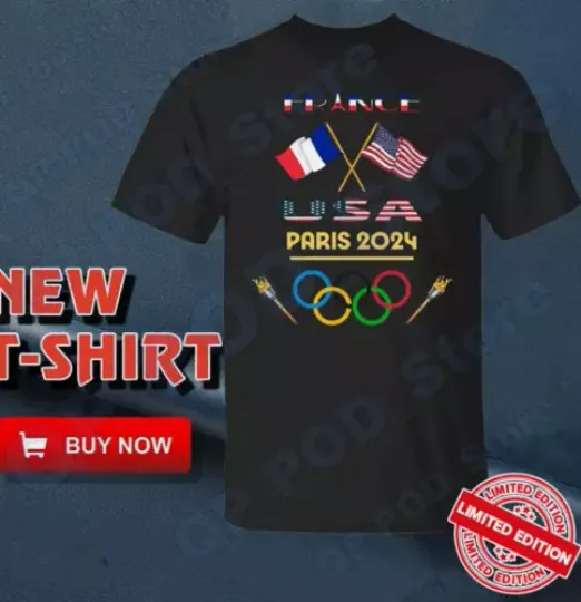 2024 Paris Olympics Games Shirts, Team USA Olympics Games T-Shirt
