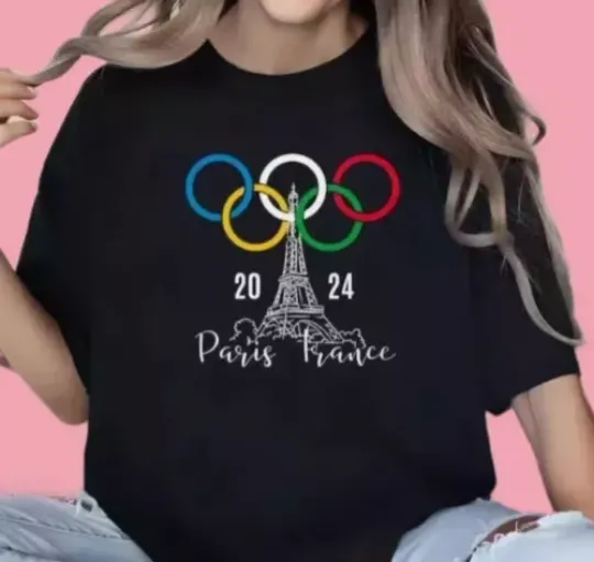 Paris 2024 Olympics Summer Games T-Shirt Travel To France For 2024 Olympics