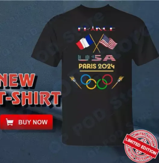 2024 Paris Olympics Games Shirts, Team USA Olympics Games T-Shirt