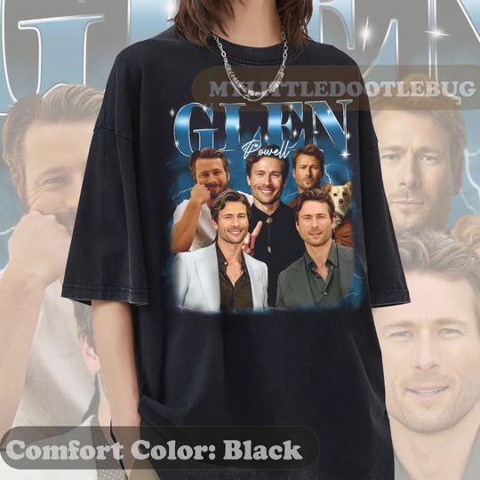 Unisex Glen Powell Shirt, Glen Powell Tshirt, Glen Powell Tshirt, Glen Powell T-shirt, Glen Powell Sweatshirt, Glen Powell Tee