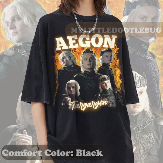 Limited Aegonn Targaryen Vintage Shirt Gift for Woman anda Man, Gift For Woman and Man Unisex T-Shirt