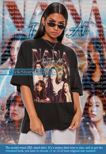 NANA IM JIN Ah Vintage Shirt, Im Jin Ah Homage Tshirt, Nana Im Jin Ah Fan Tees