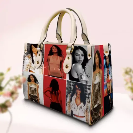 Aaliyah Women Leather Hand Bag Fan-made Leather Bag Gift For Her