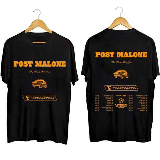 Post Malone - The F-1 Trillion Tour 2024 Shirt, Post Malone Fan Shirt