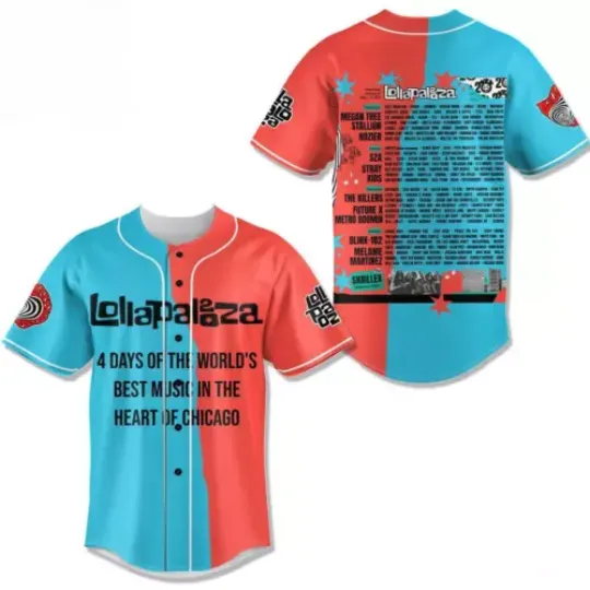 Lollapalooza 4 Days Of The World’s Best Music In The Heart Of Chicago Jersey