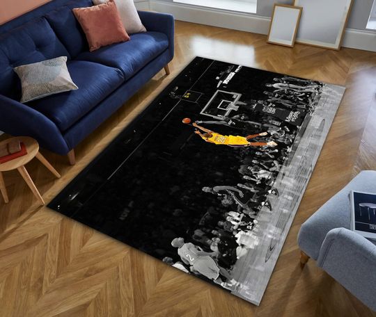 Kobe Bryant Lakers, Last Shot Print,Sport print rug,Basketball Legend,NBA Art, Kobe Bryant,kobe bryant rug,Inspirational rug,Sports rug