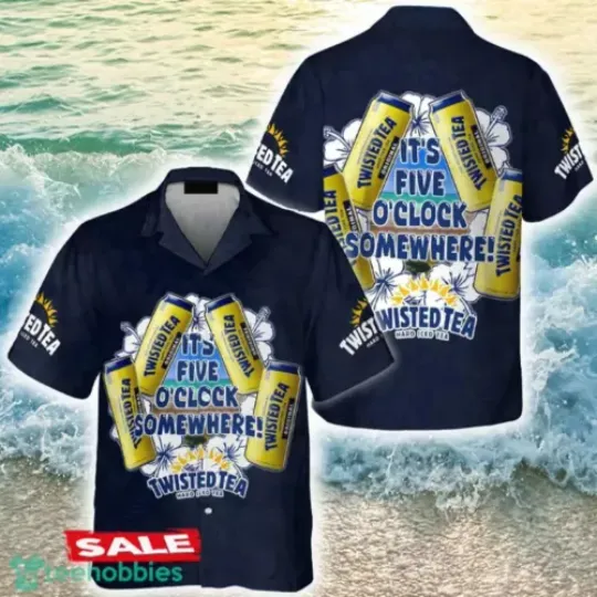 Twisted Tea Beer Hawaiian Shirt, Twisted Tea beer Lovers Beach Summer Shirt