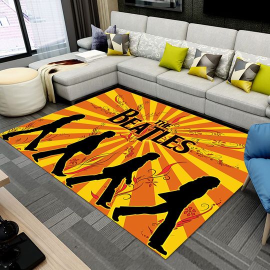 The Beatles Rug, The Beatles Carpet, Music Rug, Colorful Rug, Home Decor, Carpet, Rugs For Living Room, Rug Runner, Rugarts