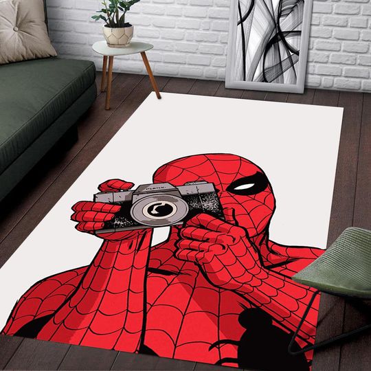 Spiderman Rug, Soft Rug, Colorful Rug, Home Decor, Carpet, Rugs For Living Room, Rug Runner, Rugarts, Rugs for bedroom, Non Slip Rug