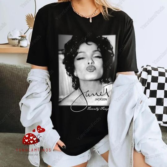 Janet Jackson Twenty Shirt, Janet Jackson Vintage T-Shirt, Janet Jackson Together Again Tour Tee, Janet Jackson Fan Gift, Gift For Her