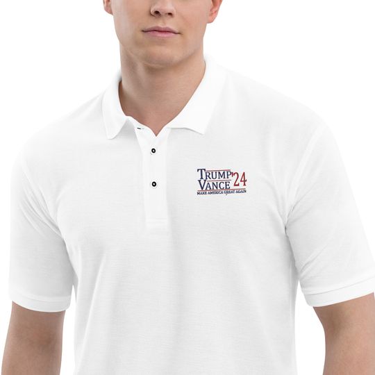 Men's Trump Vance 2024 Premium Polo Shirt