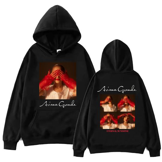 Ariana Eternal Sunshine 2024 Hoodie, Harajuku Hip Hop Pullover Tops Hoodie, P!nk Music Fans Gift