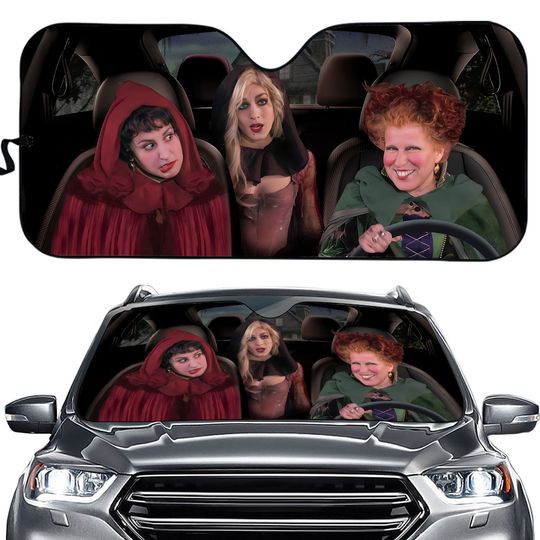 Hocus Pocus Disney Car Sun Shade