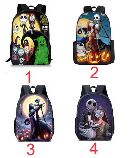 The Nightmare Before Christmas Students Backpack, School Shoulder Bag, Back To School Gift