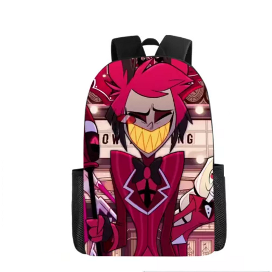 Hazbin Hotel AD Charlie Students Backpack, School Shoulder Bag, Back To School Gift