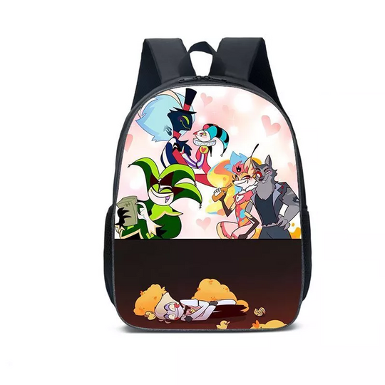 Hazbin Hotel Students Backpack, School Shoulder Bag, Back To School Gift