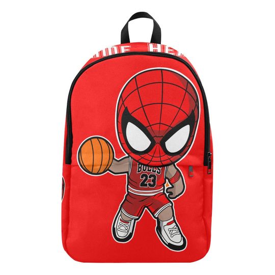 Spider-Man Personalized back pack, birthday gift, gift for boys, gift for son, School Backpack, Back pack, Basketball Gift for Boys, Custom