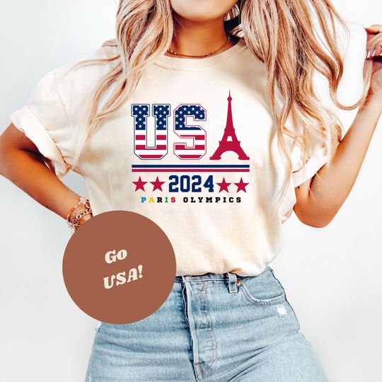 Paris Olympics Shirt, Team USA Olympic Shirt, Olympic 2024 Shirt, Summer Olympics 2024 Shirt