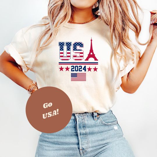 Paris Olympics Shirt, Team USA Olympic Shirt, Olympic 2024 Shirt, Summer Olympics 2024 Shirt