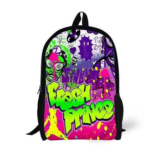 Fresh Prince and Princess Back To School Custom Backpack