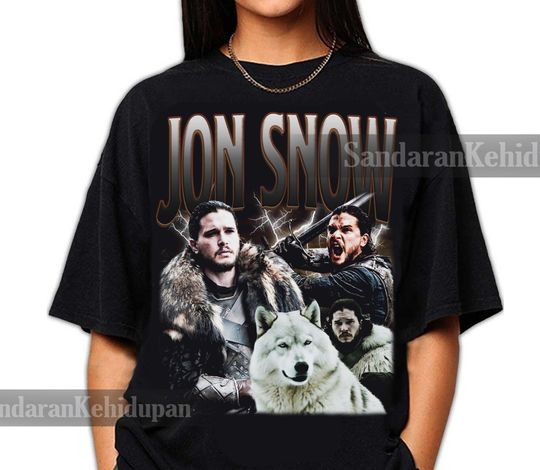 Limited Jon Snow Vintage T-Shirt, game of thrones, Gift for Woman and Men shirt