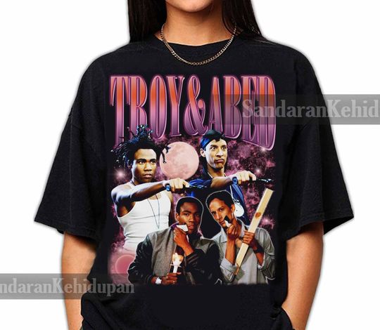 Limited Troy & Abed Shirt, Troy and Abed Fans Gifts, Gift for Women and Man tees