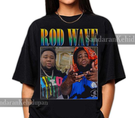 Limited Rod Wave 90s Rap Music Shirt, Bootleg Vintage Y2K shirt, Retro Tour Concert