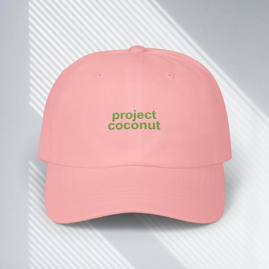 Project Coconut Kamala is Brat Election Meme Hat Embroidered Gift Democrat