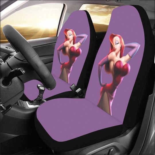 Jessica Rabbit Car Seat Cover, Travelling Sexy Gifts For Her
