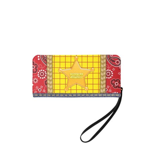 Toy Story Woody Leather Zip Around Wallet | disneybound disney world disneyland pixar purse bag wrist wallet