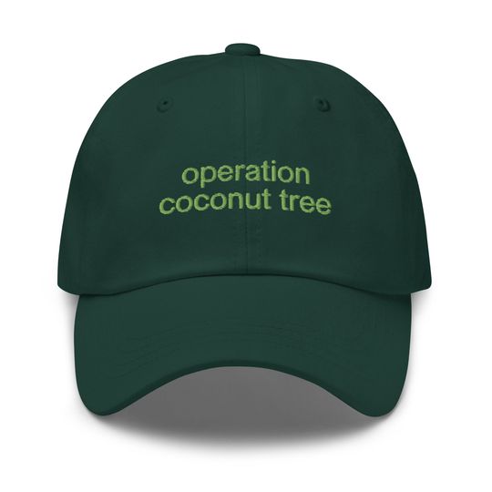 Operation Coconut Tree, Kamala 2024, Mamala, Funny Hat, Brat Summer