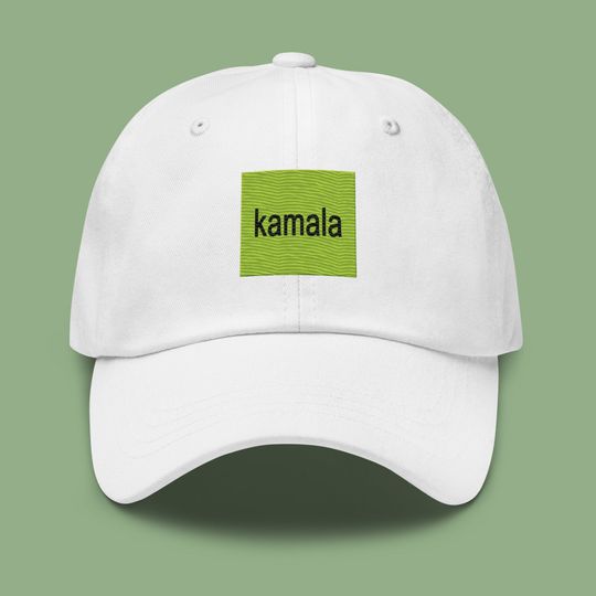 Kamala is Brat Embroidered Cap | Dad Hat | Kamala Harris 2024 Femininomenon