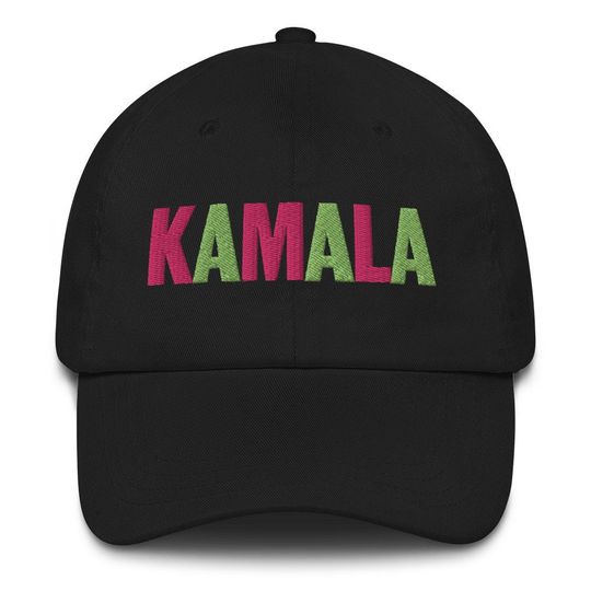 Kamala Embroidered Dad Hat Cap | Biden Harris  Vice President Sorority Alpha Kappa