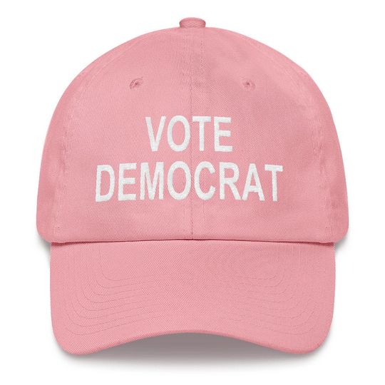 Vote Democrat Embroidered Dad Hat | Election 2020