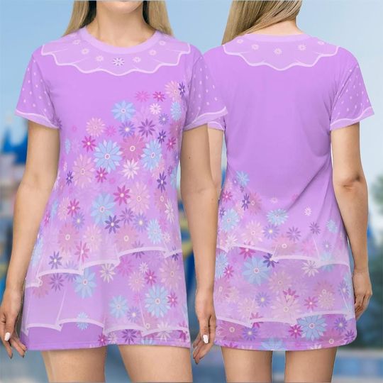 Isabela Madrigal 3D T-shirt, Encanto All Over Print Shirt And Dress, Isabela Madrigal Mom Daughter Dress, Encanto Cosplay Costume Tee